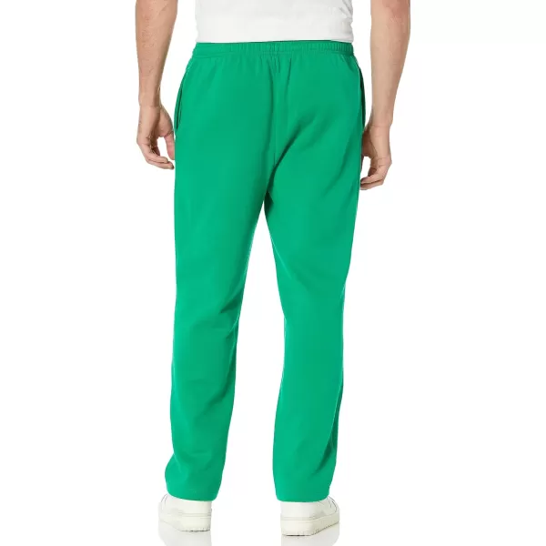 imageAmazon Essentials Mens Fleece Open Bottom Sweatpant Available in Big ampamp TallGreen