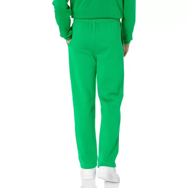 imageAmazon Essentials Mens Fleece Open Bottom Sweatpant Available in Big ampamp TallGreen