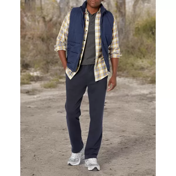 imageAmazon Essentials Mens Fleece Open Bottom Sweatpant Available in Big ampamp TallNavy