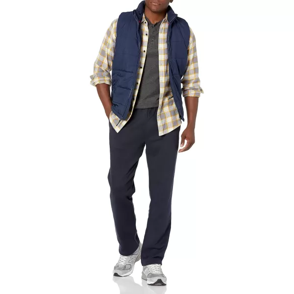 imageAmazon Essentials Mens Fleece Open Bottom Sweatpant Available in Big ampamp TallNavy