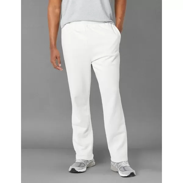 imageAmazon Essentials Mens Fleece Open Bottom Sweatpant Available in Big ampamp TallOffwhite