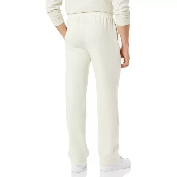 imageAmazon Essentials Mens Fleece Open Bottom Sweatpant Available in Big ampamp TallOffwhite