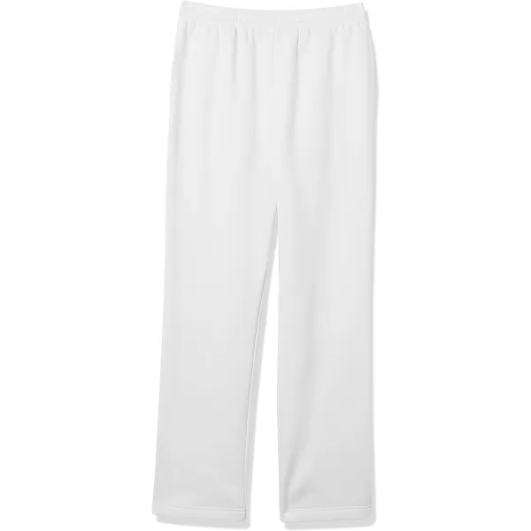 imageAmazon Essentials Mens Fleece Open Bottom Sweatpant Available in Big ampamp TallWhite