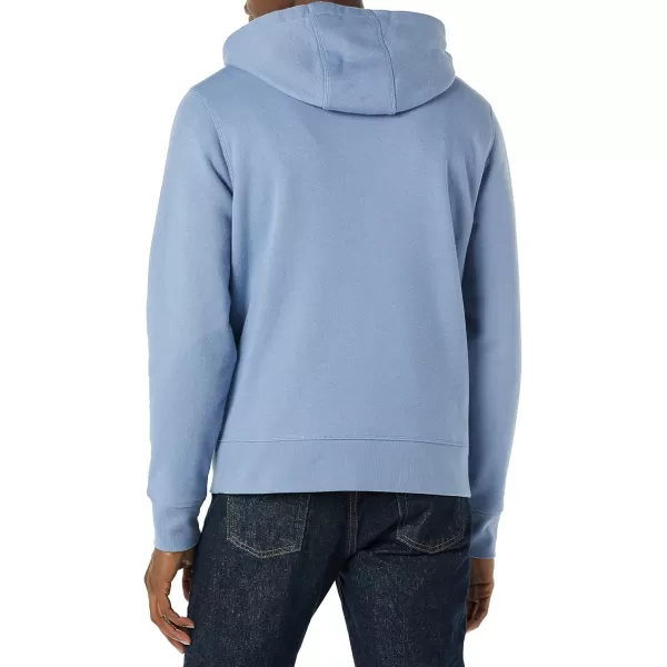 imageAmazon Essentials Mens FullZip Fleece Hoodie Available in Big ampamp TallAquamarine Blue