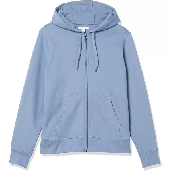 imageAmazon Essentials Mens FullZip Fleece Hoodie Available in Big ampamp TallAquamarine Blue