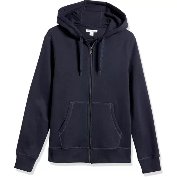 imageAmazon Essentials Mens FullZip Fleece Hoodie Available in Big ampamp TallNavy