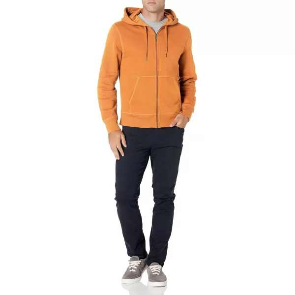 imageAmazon Essentials Mens FullZip Fleece Hoodie Available in Big ampamp TallNutmeg