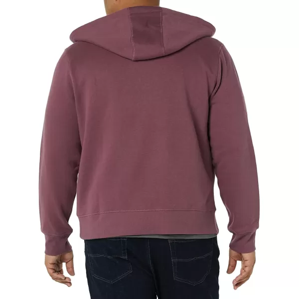 imageAmazon Essentials Mens FullZip Fleece Hoodie Available in Big ampamp TallPurple