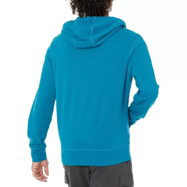 imageAmazon Essentials Mens Lightweight French Terry FullZip HoodieTeal Blue