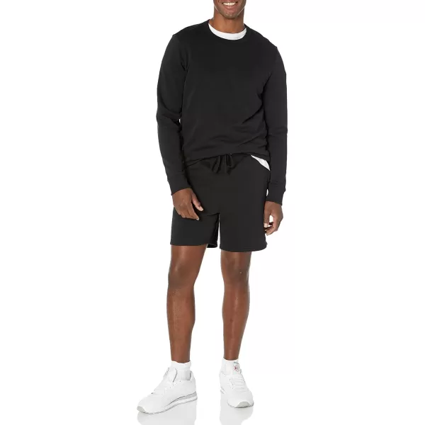 imageAmazon Essentials Mens Lightweight French Terry Short Available in Big ampamp TallBlack