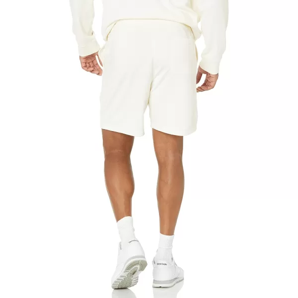 imageAmazon Essentials Mens Lightweight French Terry Short Available in Big ampamp TallEggshell White