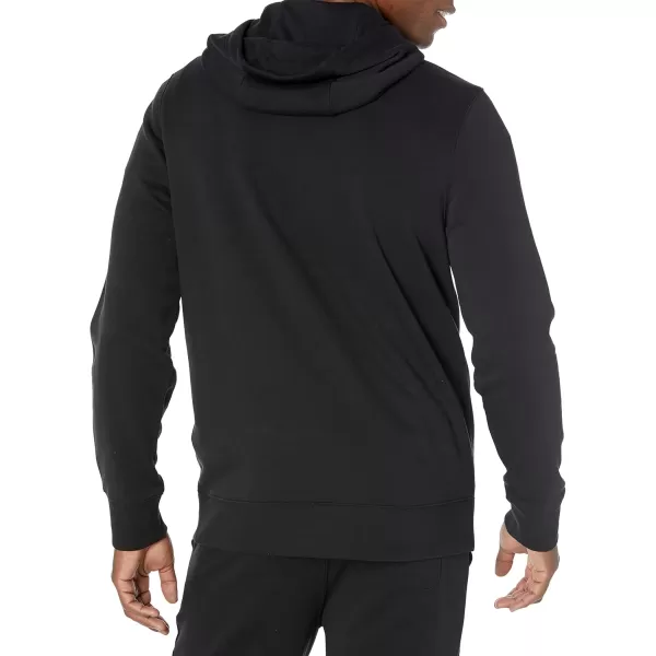 imageAmazon Essentials Mens Lightweight LongSleeve French Terry Hoodie Available in Big ampamp TallBlack