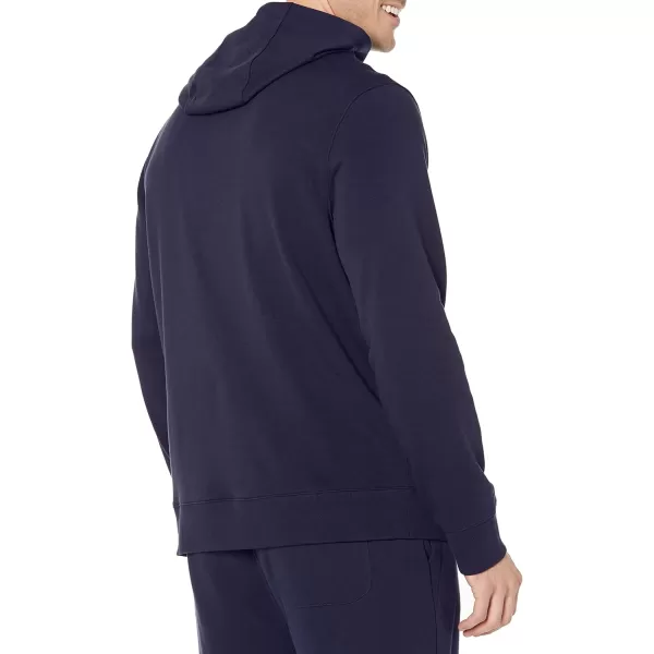 imageAmazon Essentials Mens Lightweight LongSleeve French Terry Hoodie Available in Big ampamp TallNavy