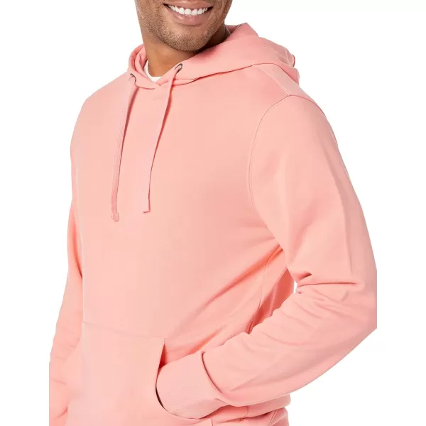 imageAmazon Essentials Mens Lightweight LongSleeve French Terry Hoodie Available in Big ampamp TallPeach