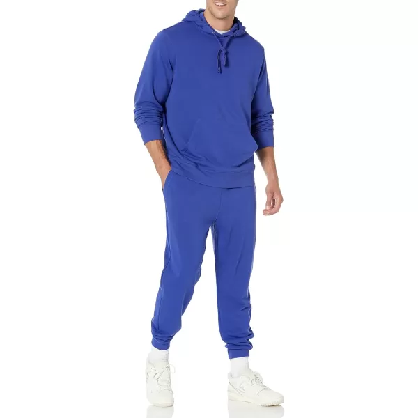 imageAmazon Essentials Mens Lightweight LongSleeve French Terry Hoodie Available in Big ampamp TallRoyal Blue