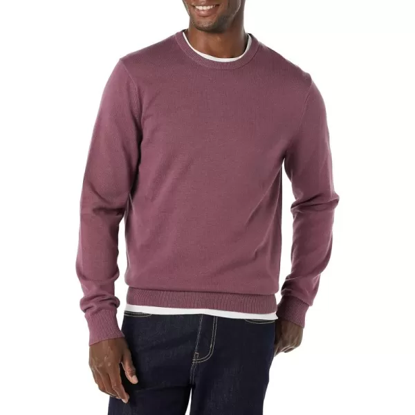 imageAmazon Essentials Mens Crewneck Sweater Available in Big ampamp TallPlum