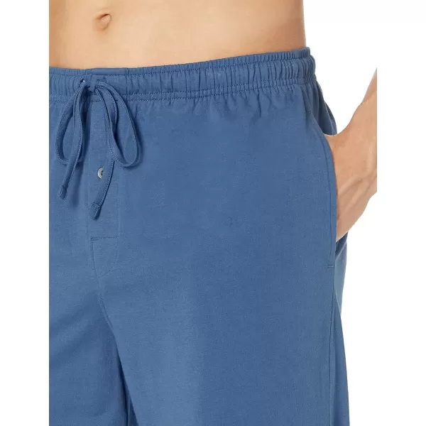 imageAmazon Essentials Mens Cotton Knit Pajama PantIndigo