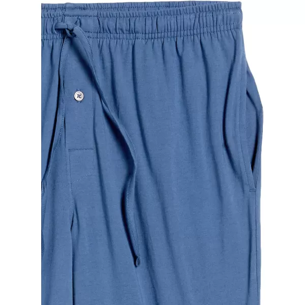 imageAmazon Essentials Mens Cotton Knit Pajama PantIndigo