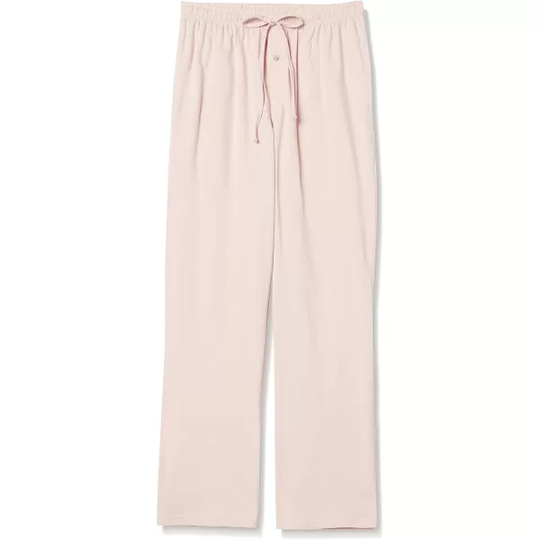 imageAmazon Essentials Mens Cotton Knit Pajama PantPale Pink