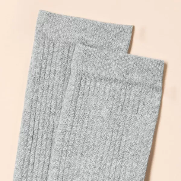 imageAmazon Essentials Mens Performance Cotton Socks  6 Pairs Athletic Crew BreathableGrey