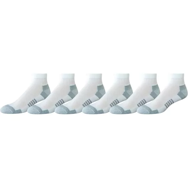 imageAmazon Essentials Cotton Ankle Socks  Breathable Cushioned Comfortable ampamp Durable 6 PairsWhite