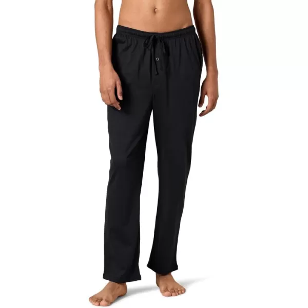 imageAmazon Essentials Mens Cotton Knit Pajama PantBlack