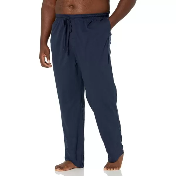 imageAmazon Essentials Mens Cotton Knit Pajama PantNavy