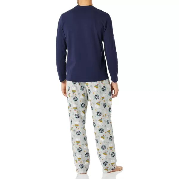 imageAmazon Essentials Disney  Marvel  Star Wars Mens Flannel Pajama Sleep SetsStar Wars Winter  Mens