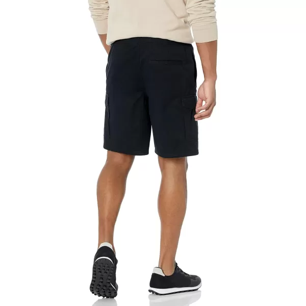 imageAmazon Essentials Mens 9quot Elastic Waist Cargo ShortBlack