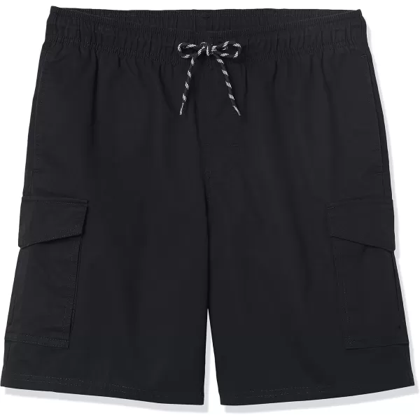 imageAmazon Essentials Mens 9quot Elastic Waist Cargo ShortBlack