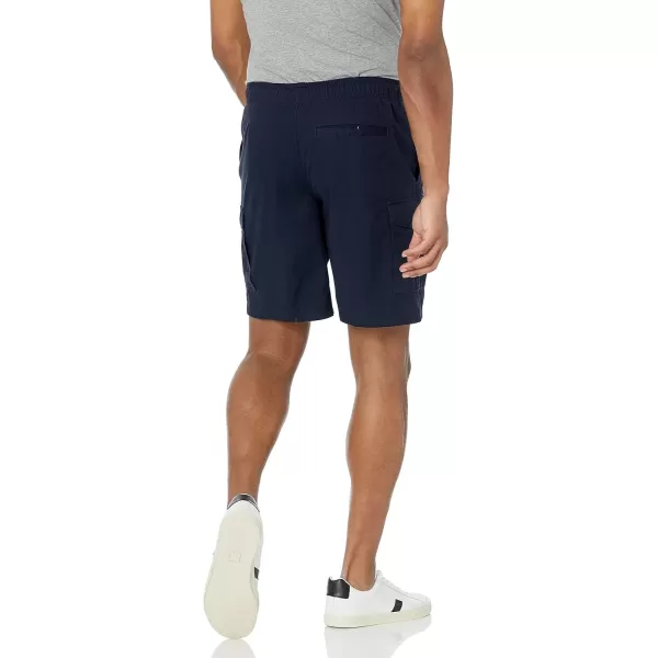 imageAmazon Essentials Mens 9quot Elastic Waist Cargo ShortNavy