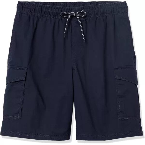 imageAmazon Essentials Mens 9quot Elastic Waist Cargo ShortNavy
