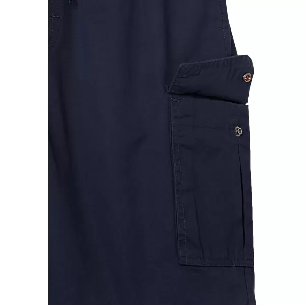imageAmazon Essentials Mens 9quot Elastic Waist Cargo ShortNavy