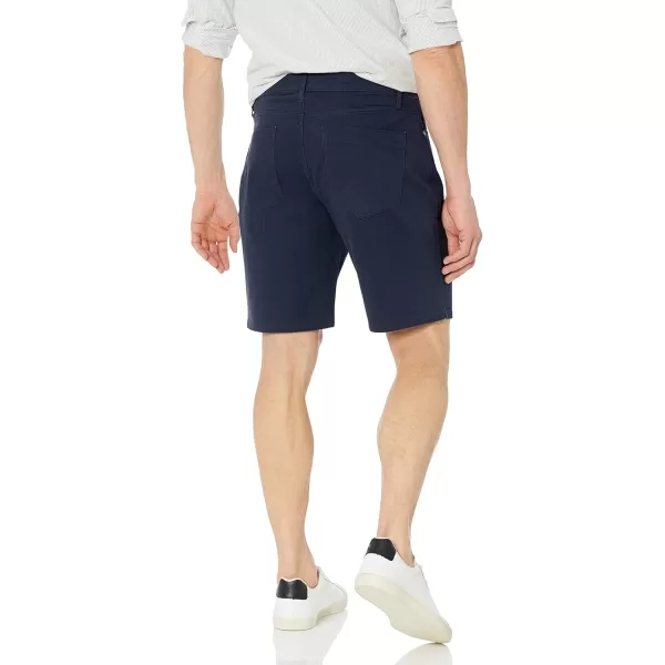 imageAmazon Essentials Mens Straightfit 9quot Inseam Stretch 5Pocket ShortMidnight Blue