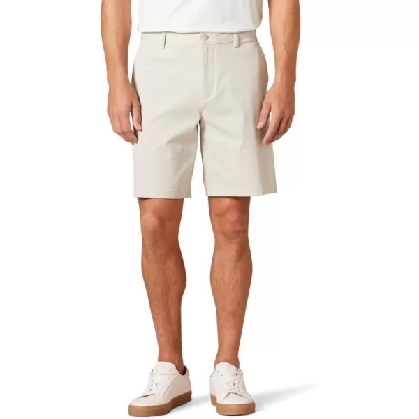 imageAmazon Essentials Mens ClassicFit 9quot Comfort Stretch Chino ShortStone