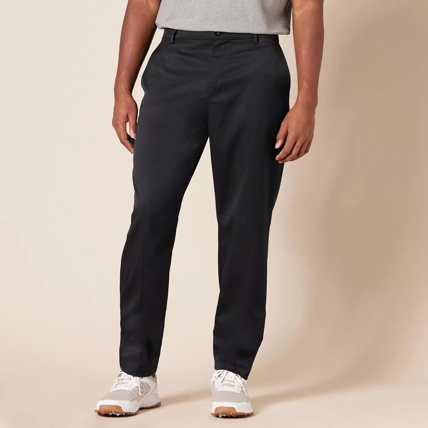 imageAmazon Essentials Mens Athleticfit Stretch Golf Pants Available in Big ampamp TallBlack