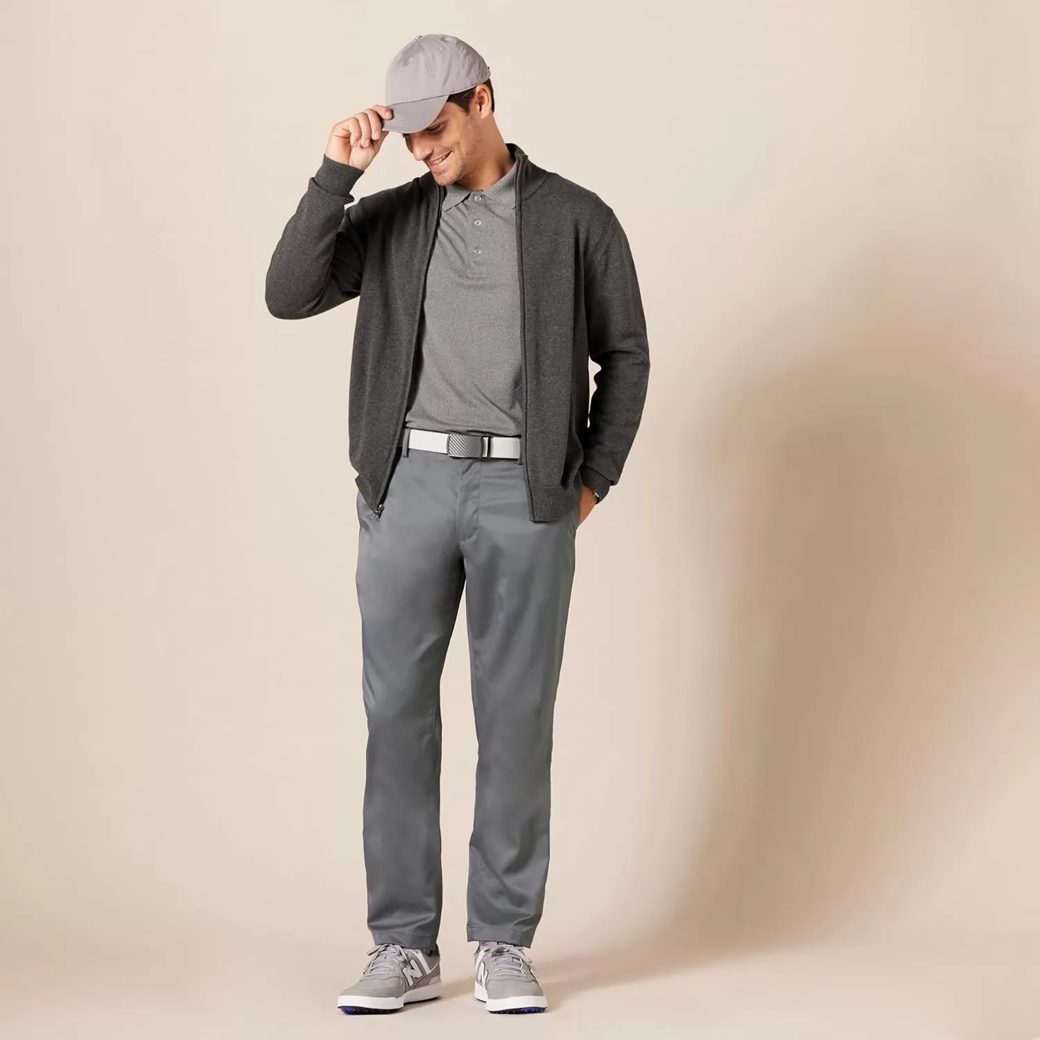 imageAmazon Essentials Mens Athleticfit Stretch Golf Pants Available in Big ampamp TallCharcoal