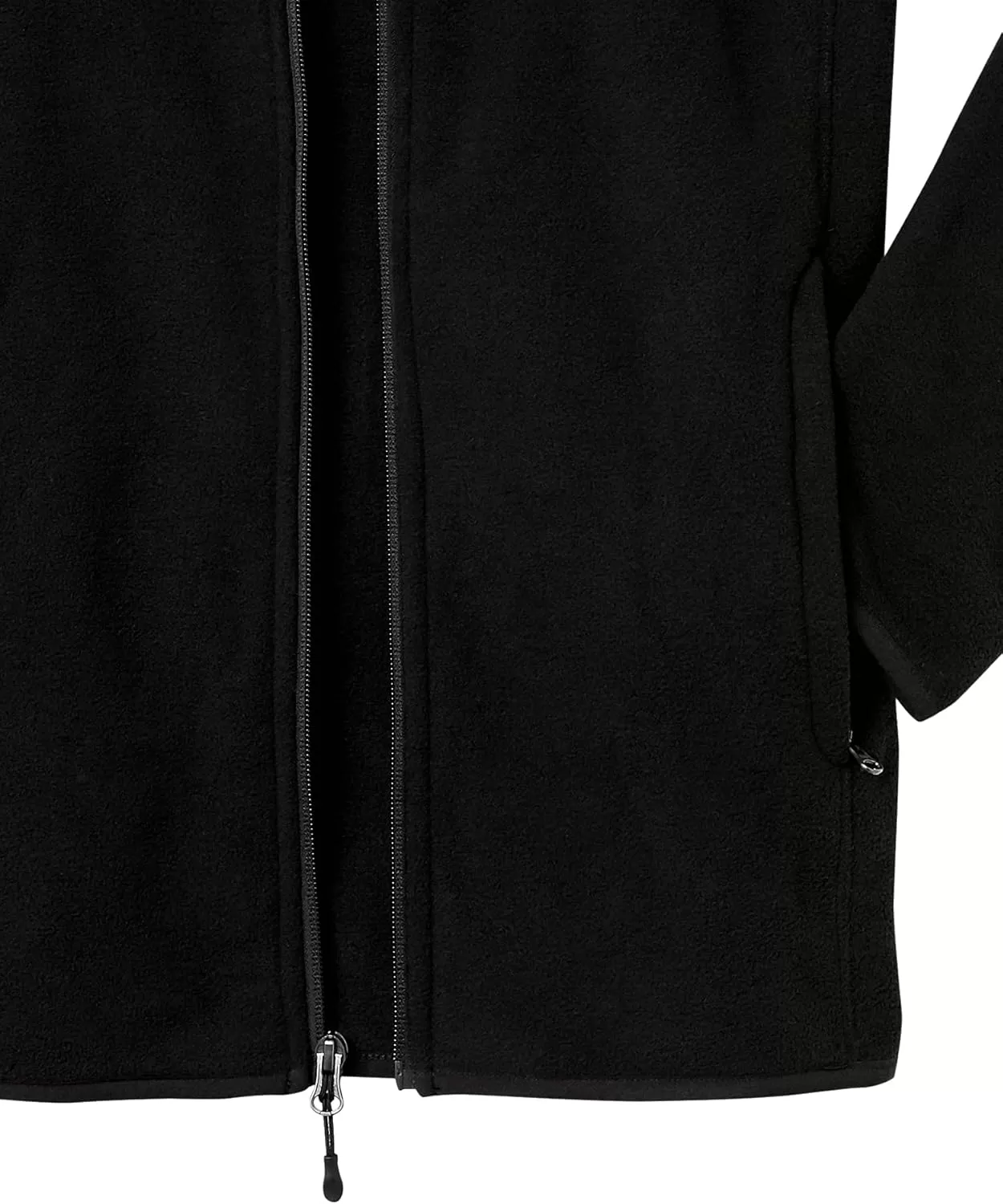 imageAmazon Essentials Mens FullZip Fleece Jacket Available in Big ampamp TallBlack