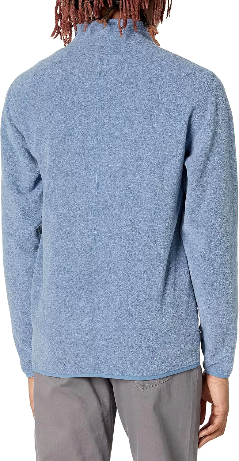 imageAmazon Essentials Mens FullZip Fleece Jacket Available in Big ampamp TallBlue Heather