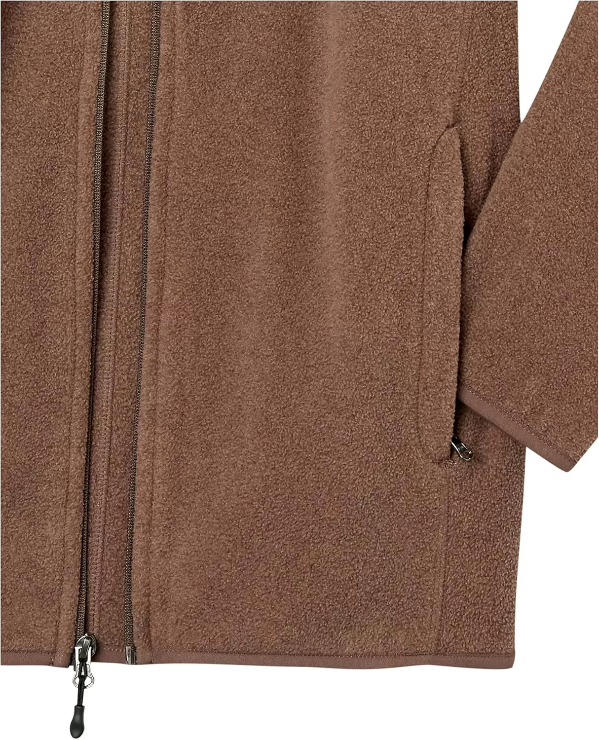 imageAmazon Essentials Mens FullZip Fleece Jacket Available in Big ampamp TallBrown Heather