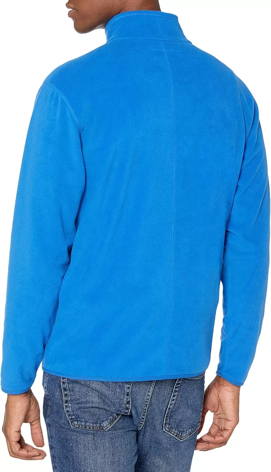 imageAmazon Essentials Mens FullZip Fleece Jacket Available in Big ampamp TallCobalt Blue