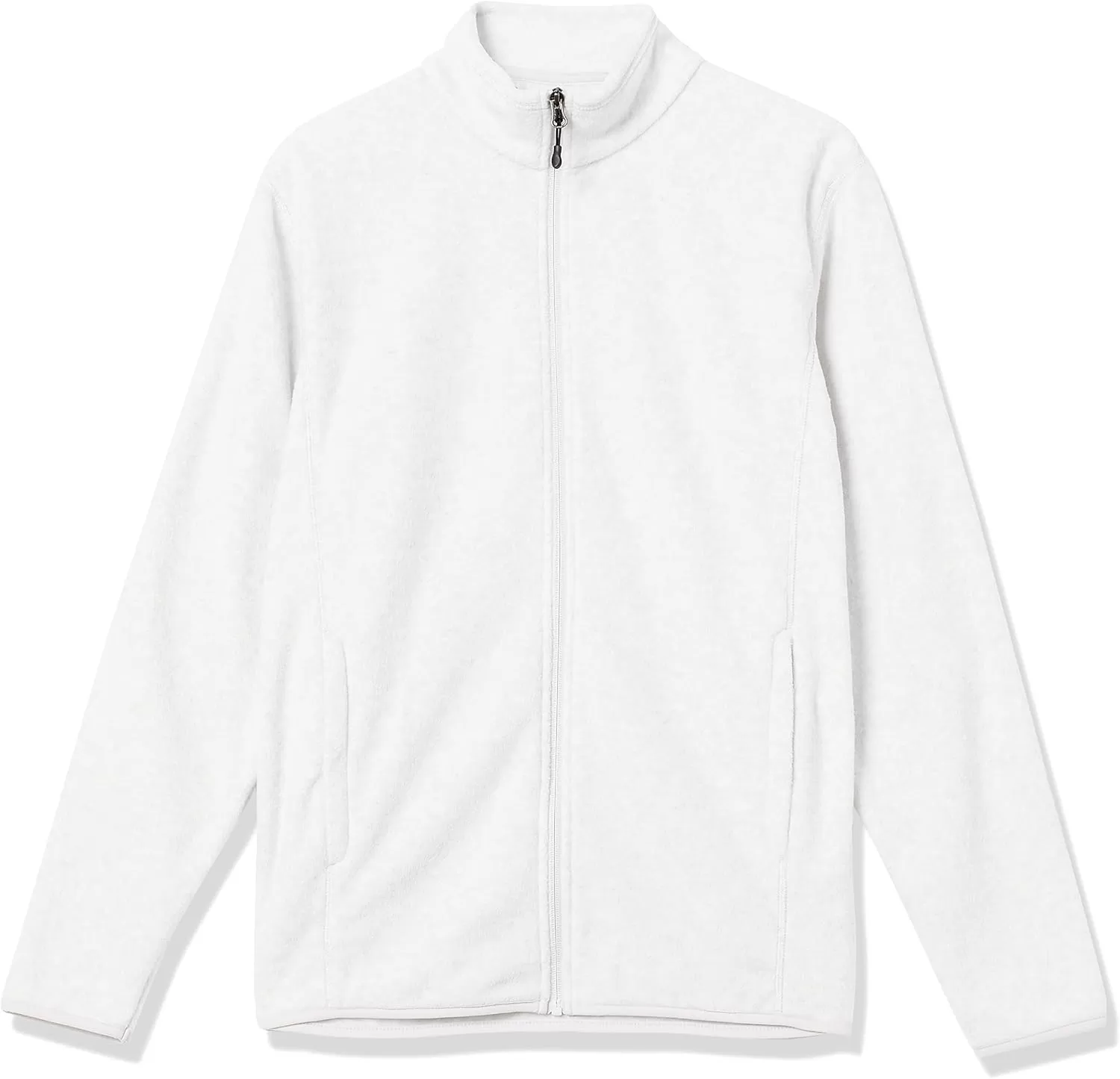imageAmazon Essentials Mens FullZip Fleece Jacket Available in Big ampamp TallLight Grey Heather