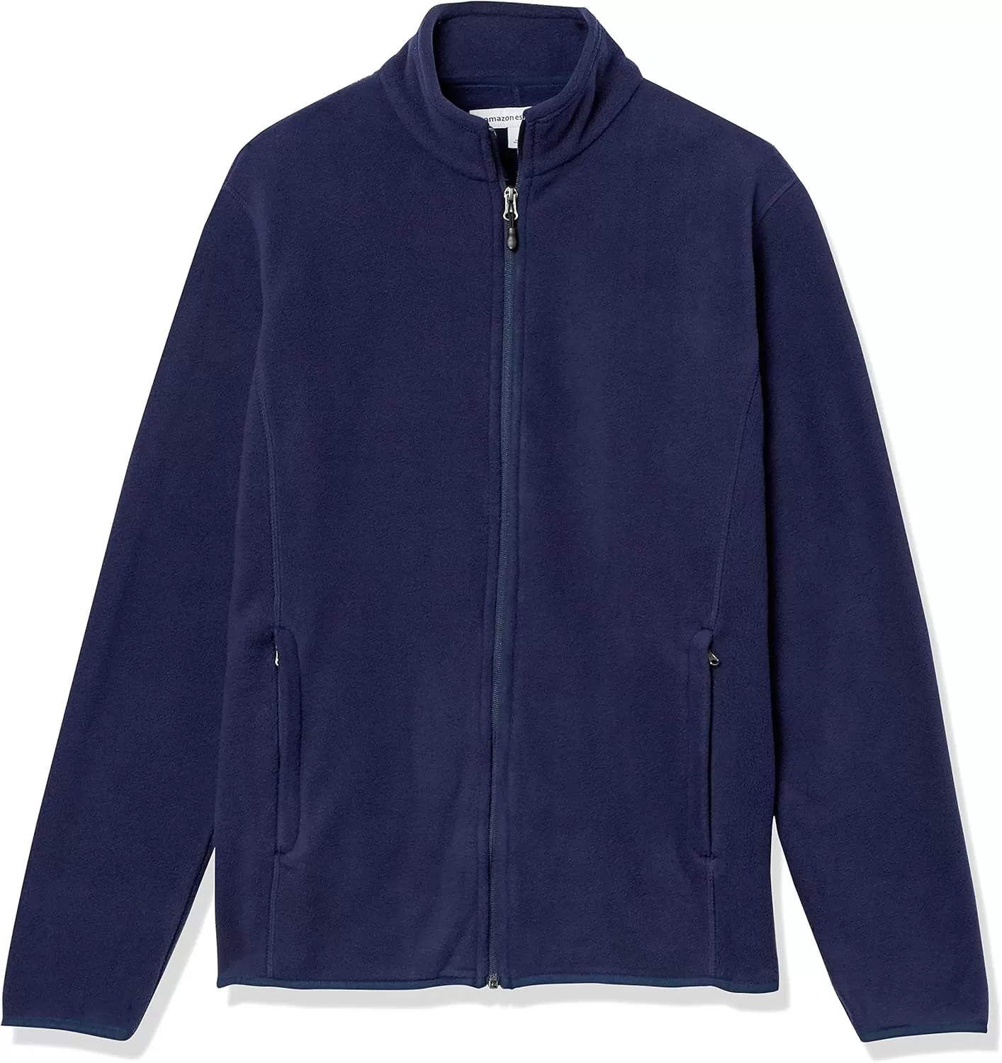 imageAmazon Essentials Mens FullZip Fleece Jacket Available in Big ampamp TallNavy