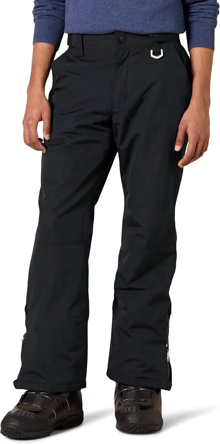 imageAmazon Essentials Mens WaterResistant Insulated Snowboard Ski Snow PantBlack