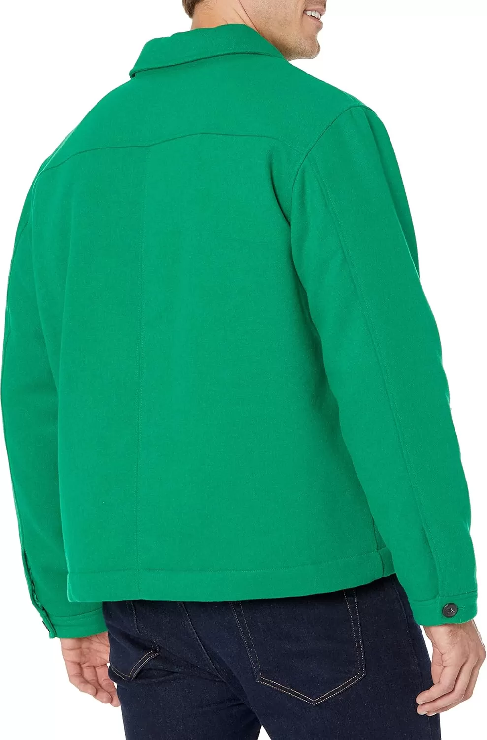 imageAmazon Essentials Mens Wool Bomber Jacket Available in Big ampamp TallGreen