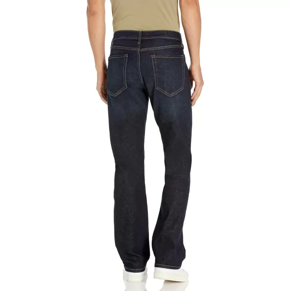 imageAmazon Essentials Jeans for Men Straight Fit BootcutDark Indigo Tie Dye