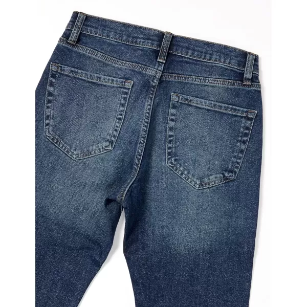 imageAmazon Essentials Jeans for Men Straight Fit BootcutDark Wash