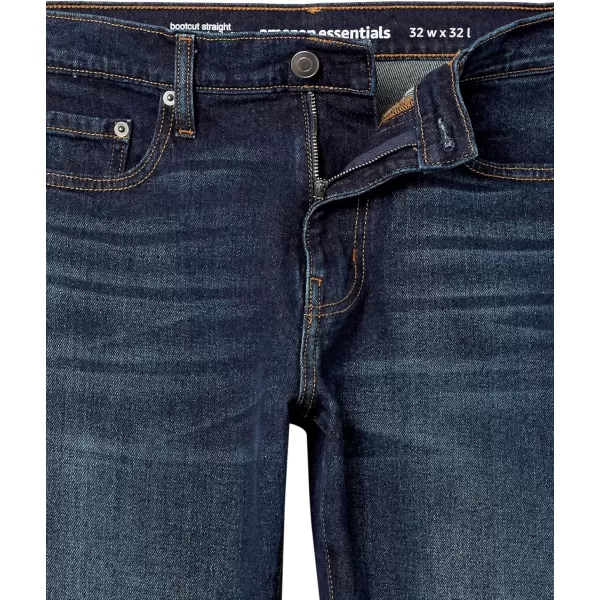 imageAmazon Essentials Jeans for Men Straight Fit BootcutDark Wash