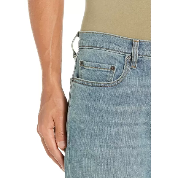 imageAmazon Essentials Jeans for Men Straight Fit BootcutLight Blue Vintage