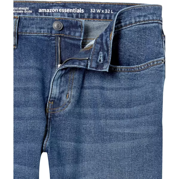 imageAmazon Essentials Jeans for Men Straight Fit BootcutMedium Wash